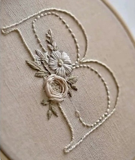 Broderie en fleurs - initiation avec Ophélie 