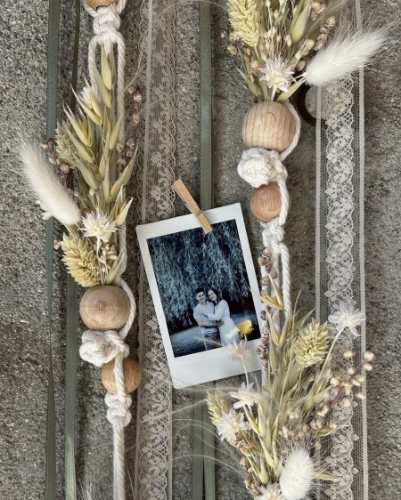 Macramé & fleurs séchées pour enfants & ados